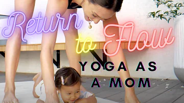 Yoga as a Mom by Liv Golding