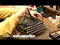 How a rusty 1930s royal typewriter is professionally restored  refurbished  insider