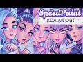 [SpeedPaint] KDA All Out | League of Legends