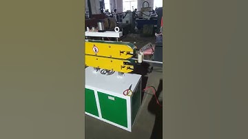 PP corrugated pipe production line  #pipe