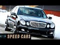 W211 Mercedes E63 AMG V8 Brutal Acceleration Burnout Donuts And Exhaust Sound