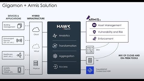 Gigamon-Armis:  security requires visibility into blind spots & unmanaged IoT devices
