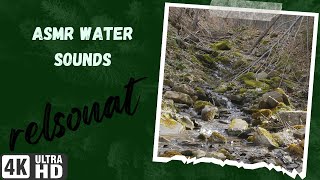4K ASMR Water Sounds Immerse Yourself in the Beauty of Nature with Soothing Water Sounds from a Gent