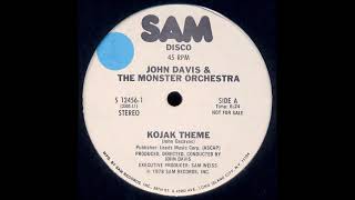 John Davis &amp; The Monster Orchestra - Kojak Theme (1978)12&#39;&#39; Vinyl