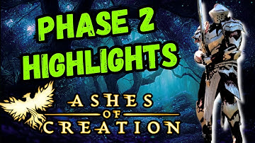 Phase 2 Fun Moments! Ashes of Creation Alpha 2 Highlights