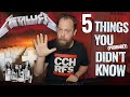 5 Things You (Probably) Didn&#39;t Know About Master Of Puppets