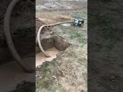 Мотопомпа в деле Гнб проколы прокладка трубопровода бестраншейным способом