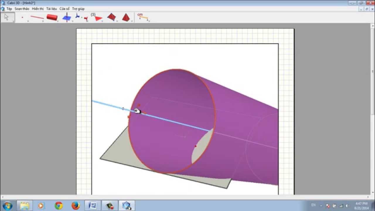 Phần mềm hỗ trợ giảng dạy hình học GeoGebra