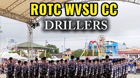 ROTC WVSU CALINOG CAMPUS DRILLERS  #rotc  #military #angmgamisteryongliwanag  #armylife 