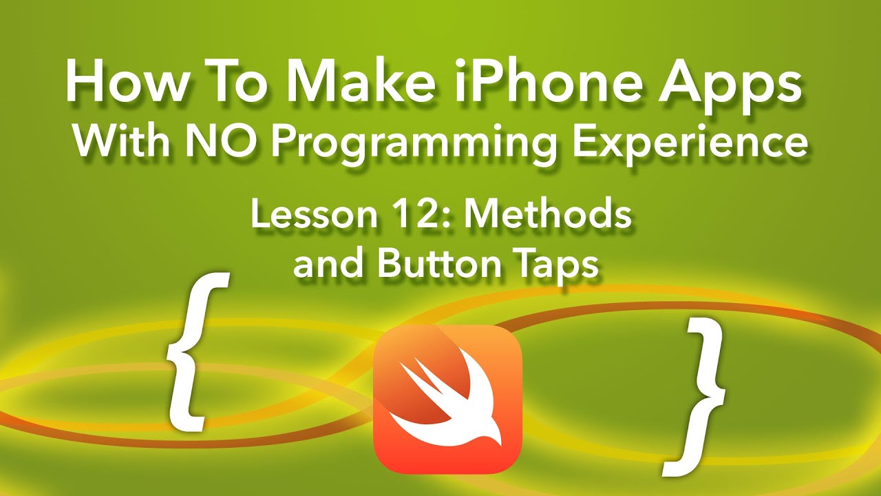 How To Make an App - Ep 12 - Methods and Button Taps (Xcode 7, iOS 9 ...