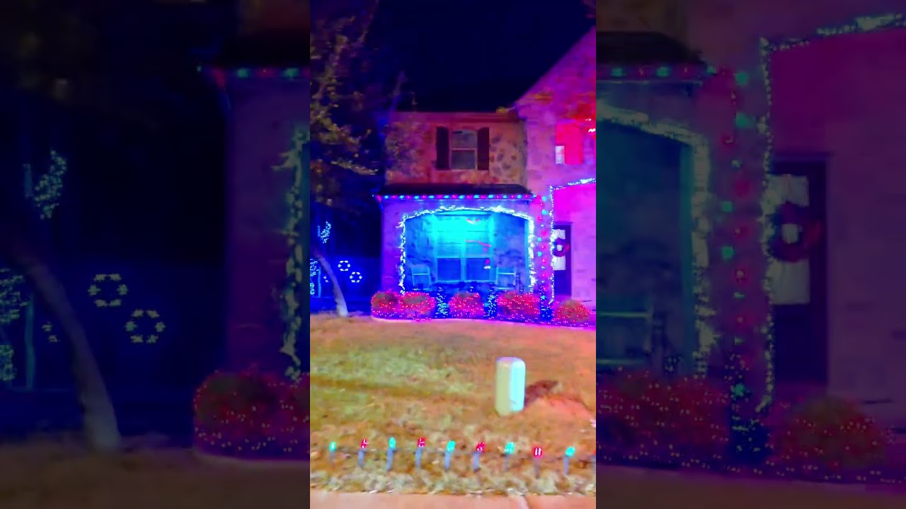 Insane Christmas Lights That Will BLOW YOUR MIND! #shorts