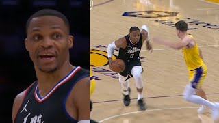 RUSSELL WESTBROOK CANT STOP TALKING SH*T TO AUSTIN REEVES! AFTER OWNING HIM!