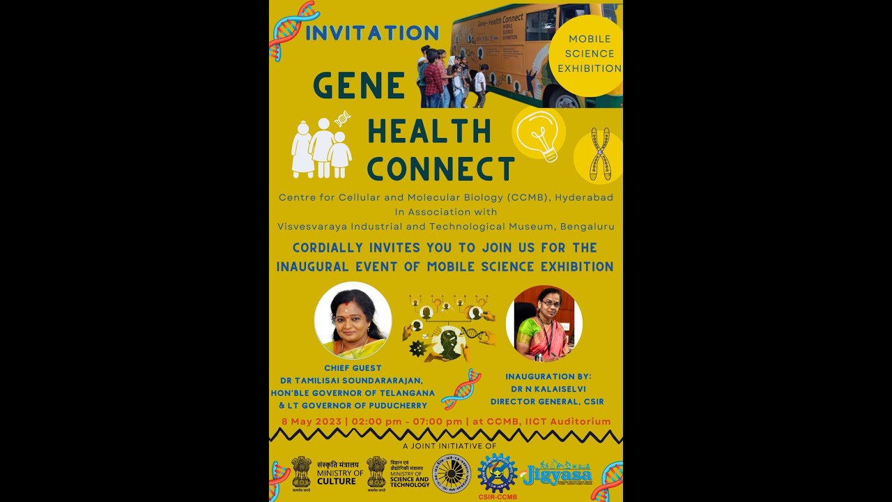 Inauguration GeneHealth Connect Mobile Science Exhibition on