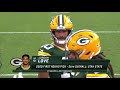 Aaron rodgers gets subbed out for jordan love