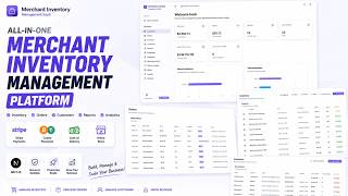 Build & Deploy a Full-Stack Merchant Inventory Management SaaS | Next.js, Stripe & Online Store