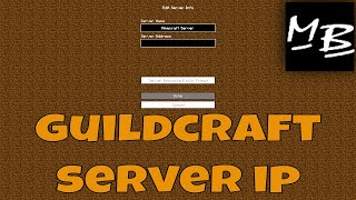 Minecraft GuildCraft Server IP Address