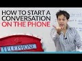 How to start a phone conversation in English