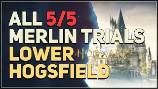 All Lower Hogsfield Merlin Trials Hogwarts Legacy