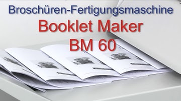 Bookletmaker Plockmatic BM 60