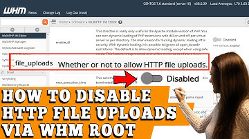 How to stop file uploads from HTTP?