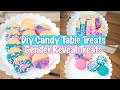 DIY CANDY TABLE TREATS | GENDER REVEAL DIY CANDY TABLE TREATS | DIY TREATS FOR GENDER REVEAL