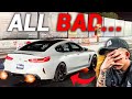 My first time drag racing gone wrong 900hp bmw m8