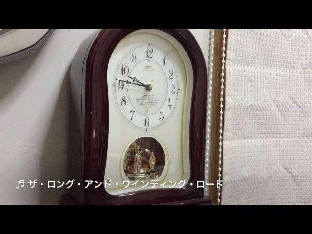 SEIKO EMBLEM HW467B メロディ時計 - YouTube