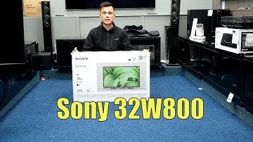Sony 32W800 32" uitpakken, installeren, testen en reviewen met 4K HDR-demovideo