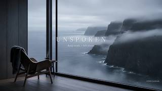 sea fog over the fjord at dusk | felt piano for sleep & deep focus