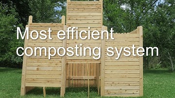 Most efficient Three-Bin Composting System