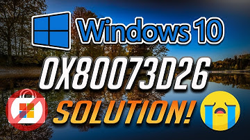 How to Fix Microsoft Store Error 0x80073D26 in Windows 10 - [4 Solutions] 2025