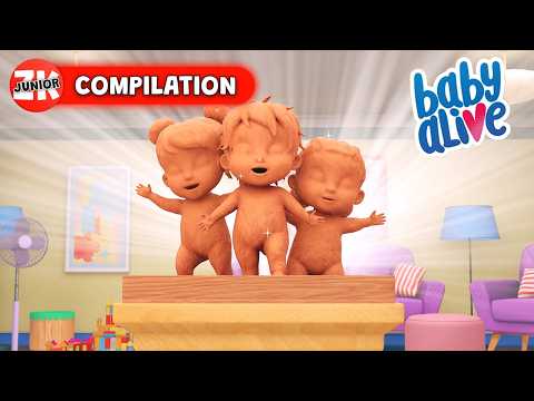 Awesome Clay Sculptures of the Babies! 👨‍🎨🎨 Baby Alive | Episode Compilation | ZeeKay Junior