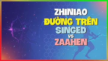 Cơ Chế ĐỈNH CAO của SINGED: ZhiNiao Rank 1 Thách Đấu Đường Trên | Vietsub