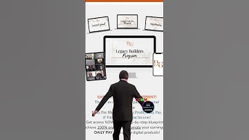 legacy builders program, Seven figure earner mentor 25,000+ member community No tech skills needed