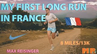 8 Mile Long Run In France *Fast Last Mile*