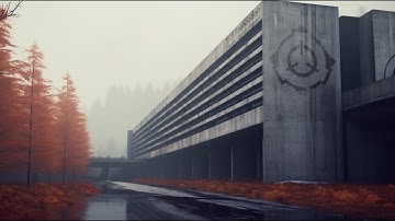 SCP: Research Center. The Fall - 3 Hour SCP Ambient with Rain Sounds (Relaxing Music. Part 4)