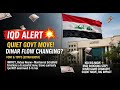 Iraqi Dinar Alert 🚨 Quiet Government Moves Could Change IQD Flow!