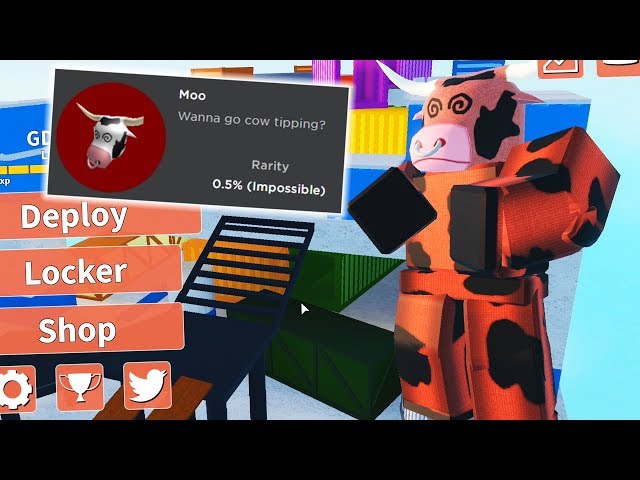 Free Cow Skin In Arsenal Or Is It Rly Free Roblox Youtube - roblox fps unlocker script how to get robux refund