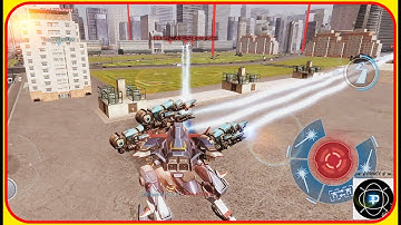 War Robots : New Battle UI, Scourge weapon : Test server 2.9.2 (72).
