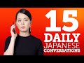 15 Daily Japanese Conversations - Learn Basic Japanese Phrases