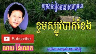 ខ្ទមស្បូវបាក់ខែង ច្រៀងដោយ ណយ វ៉ាន់ណេត noy vanneth