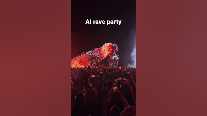 AI rave party (Cyberpunk and Blade Runner Vibes)