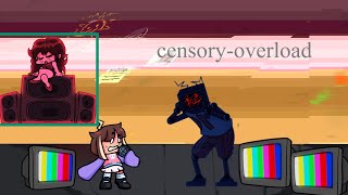 FNF-Censory overload but "qt and hex" sing it