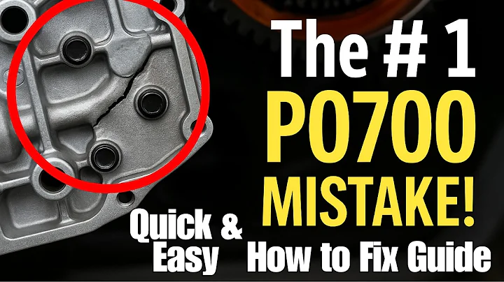 Check Engine Light P0700 code? Quick Diagnosis & EASY DIY Fix for Your Transmission Problem at home