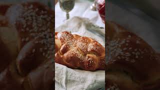 HOMEMADE FRESH BREAD TOPPED WITH SESAME SEEDS! #shorts #foodlover #foodie #food #asmr