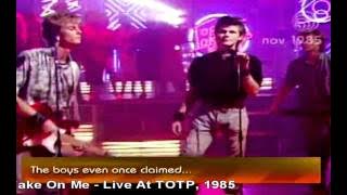 Download lagu A-ha - Take On Me - Live At TOTP (1985)