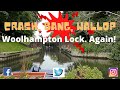 #99 - Widebeam Boat CRASHES INTO Woolhampton Lock