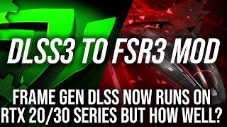 Dlssg To Fsr3: Frame Gen Modded For Rtx 20/30 Series Gpus... But How Good Is It?