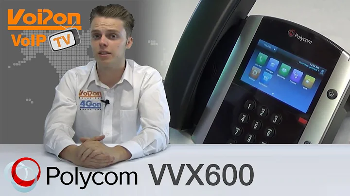 Polycom VVX 600 Video Review / Unboxing