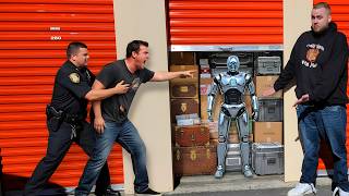 80 Arrests, 1 Storage Unit: He Stole a HIGH END ROBOT! I Bought His Storage Unit